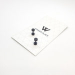 피어싱 원형 무광블랙 써지컬스틸 지름 5 6 7 10미리 무알러지 스테인레스 : 위너플레이스