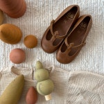 Pepe shoes 페페슈즈 1195 cuoio 메리제인 여아구두 브라운가죽 : 어도러블e스토어