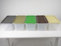 [락사 적재형 케이지(대)] 39x17x20.2 locsa 파충류 사육장 렙타일하우스 : 바마프