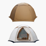 아늑 텐트 6TCA 6각 코튼 돔 텐트 : 캠핑포레스트