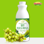 쉘몬 청포도 농축액 1kg 에이드 원액 베이스 : DAITZY.
