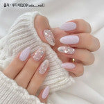 크리스마스 눈꽃 겨울 참 이지커브 젤네일파츠01 20개입 : 하나쭌