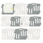 에듀플레이 굿베이비룸 10P 문세트_그레이화이트 : 더불어컴퍼니