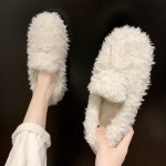 그 해 우리는 국연수 뽀글이 양털 퍼 플랫 슈즈 로퍼 키높이 메쉬 여겨울 가을 겨울 스웨이드 : 제니아샵