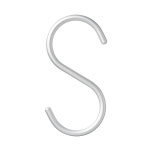 [무인양품] 알루미늄 S자 후크 L (5.5 x 11 cm), 1개 : 무인양품