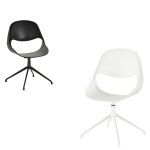 [930퍼니처] 파츠체어 카페 인테리어 철제 회전 의자 MVF : 930퍼니처