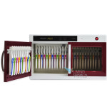 리빙월드 유치원 어린이집 단체용 칫솔살균기 36인용 KD8500 /칫솔소독기 칫솔건조살균기 칫솔살균소독기 자외선칫솔살균기 : 리빙월드