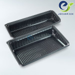 김밥 용기 배달도시락 DA 한줄 두줄 흑색 박스600개,1000개세트 : 조은팩