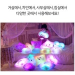 별 모양 led 쿠션 조명 꽃 쿠션 카페 디자인 쿠션 : SMARTPET