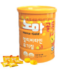 노마골드츄정 60정 성장기 어린이 영양제 멀티비타민 : 라임건강몰