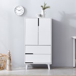 우드 수납함 원룸 아이방 수납 정리 좁은 집 미닫이 선반 공간 가로 틈새 나무 원목 오크 그레이 화이트 낮은 협탁 미니 4단 서랍 여닫이 도어... 