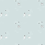 [개나리벽지](스타일)28330-2 퍼피앤캣 블루 : 러브하우스04