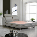 허준흙침대 럭셔리모던 퀸사이즈 2인용 침대 라돈검사필 : 허준흙침대