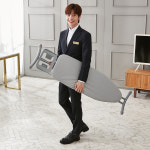 호텔 스탠드 다리미판 - 디럭스룸 (그레이) n : 한주통상