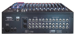 리얼 REAL DMX1642 16채널 아날로그 믹서 오디오 USB 인터페이스 이펙터 콘솔 : 제이와이미디어