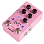 스테레오 딜레이 이펙터 무어 mooer D7 X2 Delay : 뮤즈텍 공식스토어