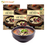 자연깃든 양평해장국 600g 3개 자취 집들이 간편식품 즉석조리 선지 국밥 집밥 : 헬스 라이프