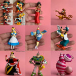 알라딘 마술램프 일본판 앨리스 꿈나라 홍심 황후 차이군 캣 알라딘 신등 딸랑이 미키 손에 : HANELLZ