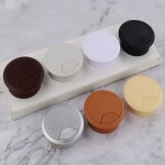 책상 마감 전선캡 상판 구멍 홀 마개 커버 80mm 검정 : 더사오몰