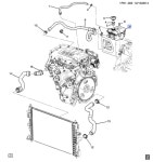 올란도 LPG 서지 탱크 냉각수(부동액)통 13465094 : 르노코리아 쉐보레 부품 몰