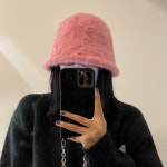 울비니 비니 앙고라 모자 베레모 양털모자 귀달이 귀돌이 털 겨울 여성울 귀덮개 여성 할머니 : 어니스트피플즈