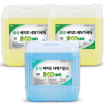 에코지엥 업소용 중성식기세척기세제2개 + 중성 식기세척기린스1개 셋트상품 : 에코프렌들리 친환경세제
