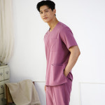 [누림상사] MR 스판 남성 수술복 세트/ 병원유니폼 의사복 물리치료사 : 누림상사