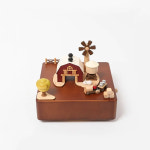 [우더풀라이프] City Wooden Music Box Barn-1060103 : 하지디자인스튜디오 스토어