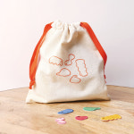 GM 그루와무니 파우치&와펜set : 나무와 달