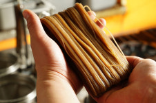 [100% 순메밀면 5봉] 쫄깃한 메밀국수 막국수 모밀소바 칼국수면 : 백세명가 콩작소