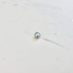 [10ea]반구멍 8mm 금분 은분 진주 구슬 부자재 도매 시드비즈 공예 골드 실버 : 새한진주