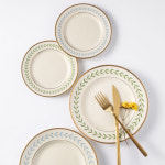 [공식수입원] 시라쿠스 로렐 리프 브래드접시 16cm 빵접시 예쁜그릇 : 케이트왈츠