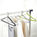 할메이드 상의 티셔츠 세탁소 옷가게 철제 논슬립 옷걸이 50p : 할메이드