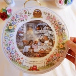 [A+급] 영국 웨지우드 폭스우드 Jam Making 빈티지 플레이트 / 폭스테일/ 팍스테일 / Foxwood Tales : 엘리스엔틱