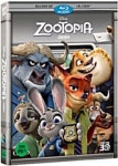 [3D 블루레이] 주토피아 : 콤보팩 (2disc: 3D+2D) 한국어 더빙 수록 : RARECD
