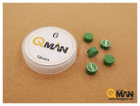 큐맨그린 6겹팁 당구팁 : 대전큐맨당구재료