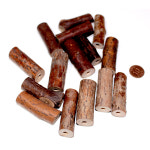 그리기나무 스틱구멍형 100입 만들기 500g 천연나무 나무조각 미술 : 영영하우스