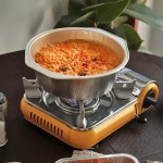 한강 라면 용기 3P 즉석 라면 용기 전자렌지용 간편조리 끓이기 일회용 멀티 다용도 : 땡베감 마켓