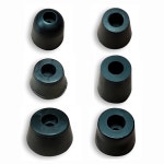 고무발 1EA 원형 방진 고무 받침 진동방지 충격흡수 : 태광특수고무몰