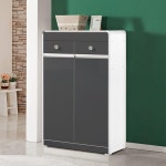 자취방 모던 디자인 신발장(80cm 2컬러) 정리함 가구 오피스텔 실내화 고급 : 자르파라