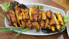 강촌 우물집 닭갈비 : 은담숯불닭갈비