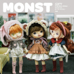 샤오미Monst 구체관절인형 20cm 풀세트 포켓사이즈 미니돌스 : Hantuo