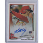 Kolten Wong 2014 Topps Chrome Refractor RC Auto 499장 한정 : 월스카