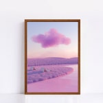 VOHE ART  #232  jardin céleste 감성 몽환 빈티지 카페 인테리어 디자인홈데코 포스터 액자 : VOHE