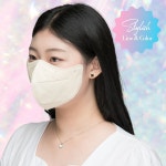 클린마스터 귀편한 새부리형 마스크 귀안아픈 끈없는 마스크 연예인 마스크 10매입 : 클린마스터 - 스파크실드