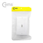Coms HDMI 월 플레이트, HDMI F 1Port, 벽면 벽부 판넬 G3138 : 포인트플러스