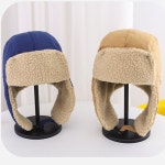 남성 남자 여성 여자 방한 모 군밤 장수 귀도리 귀덮개 귀달이 모자 트루퍼 트래퍼 햇 : 명운이네