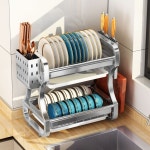 젚시 건조대 선반 접시 물빠짐 싱크대 정리대 식기 : 부성상점