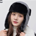 귀달린모자 군밤장수 양털 스키 보드 특이한 항공 모자 : megapass