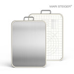 [마리슈타이거] 양면 스텐도마316 M 끝판왕 최고급 스테인레스 최고급형 양면도마 눈금가이드 제공 : 더사다